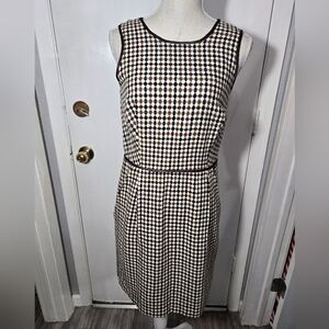 ABS Collection Women's Sheath Dress Brown And Black Sz 6